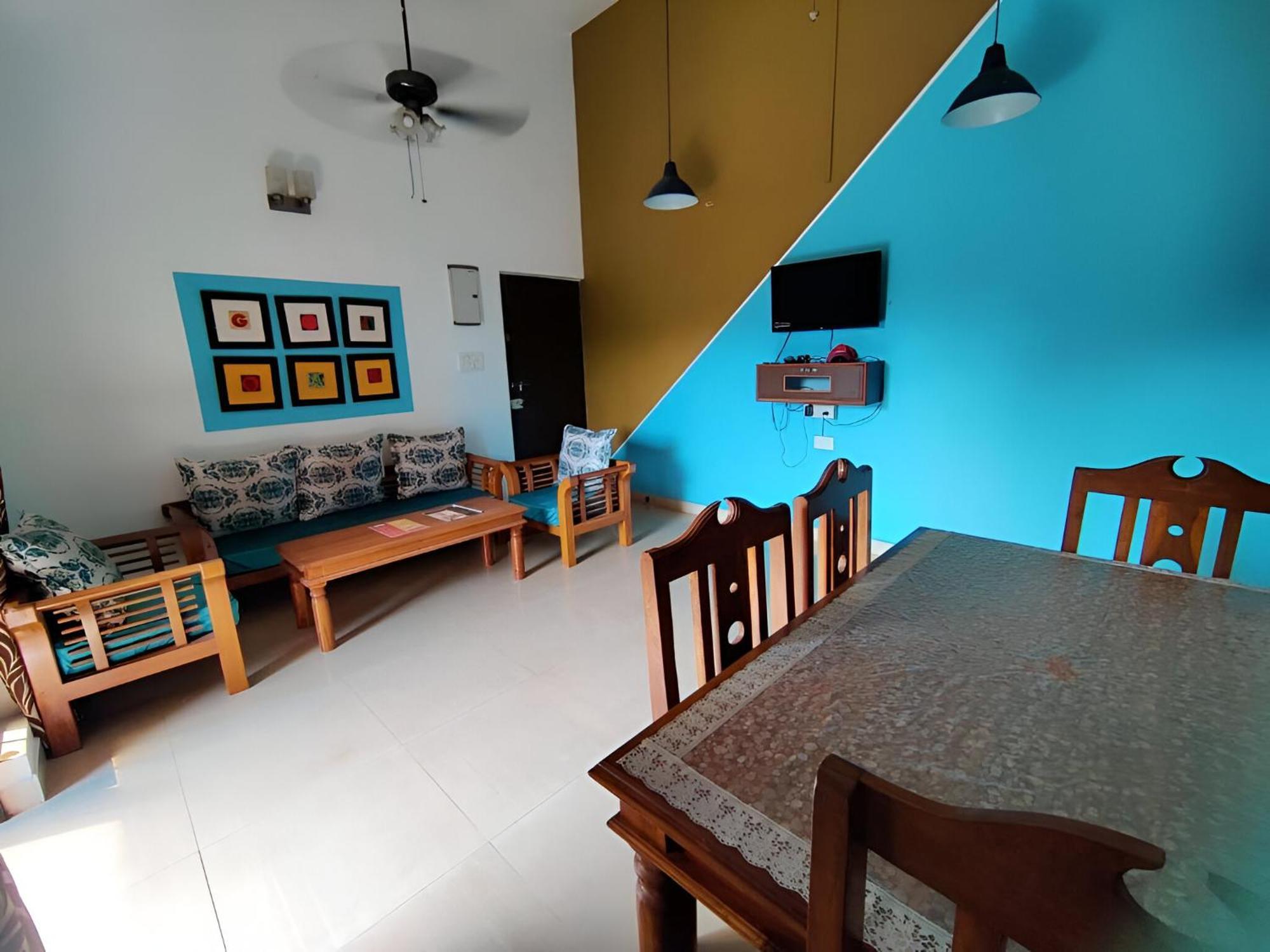 Ronne'S 2Bhk Lagoon Apartment -Calangute Exterior photo